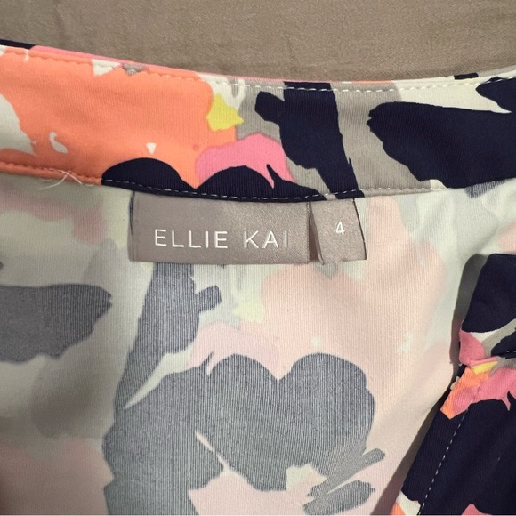 Ellie Kai Vibrant Floral Midi Dress - Picture 3 of 5